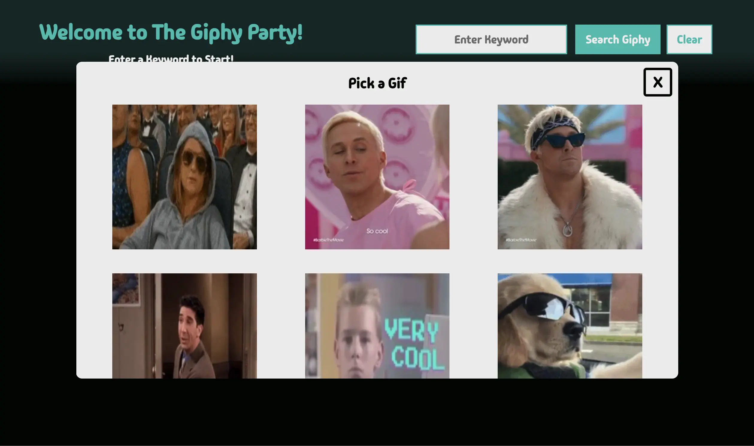 Giphy Party